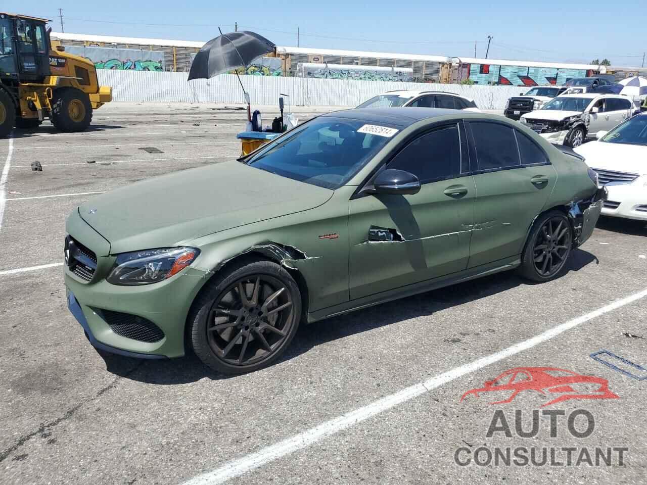 MERCEDES-BENZ C-CLASS 2018 - 55SWF6EB7JU246471