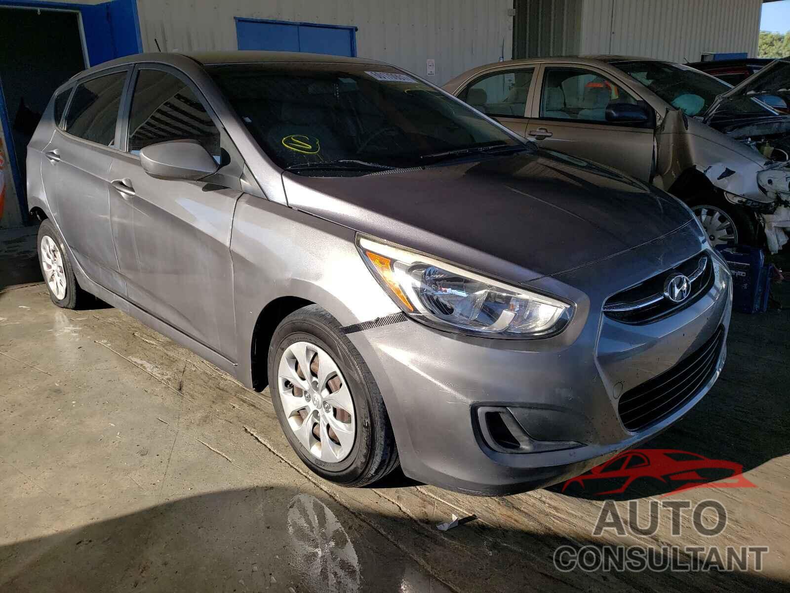 HYUNDAI ACCENT 2016 - KMHCT5AEXGU252879