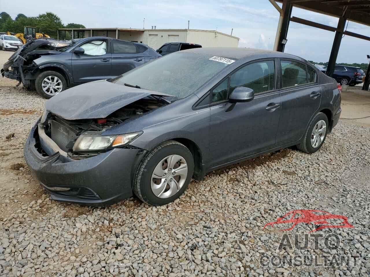 HONDA CIVIC 2013 - 19XFB2F54DE070956