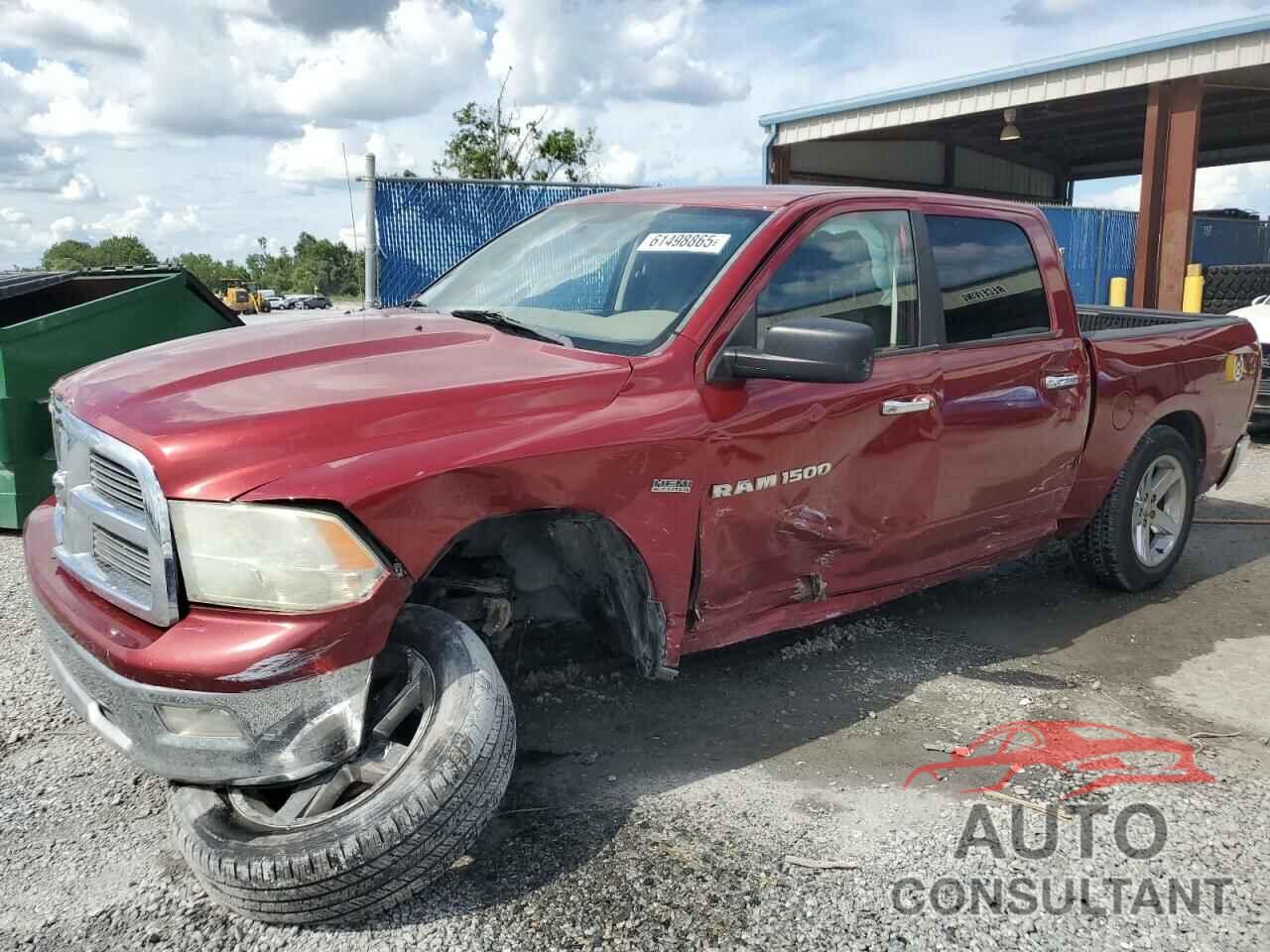 DODGE RAM 1500 2012 - 1C6RD6LT3CS182586