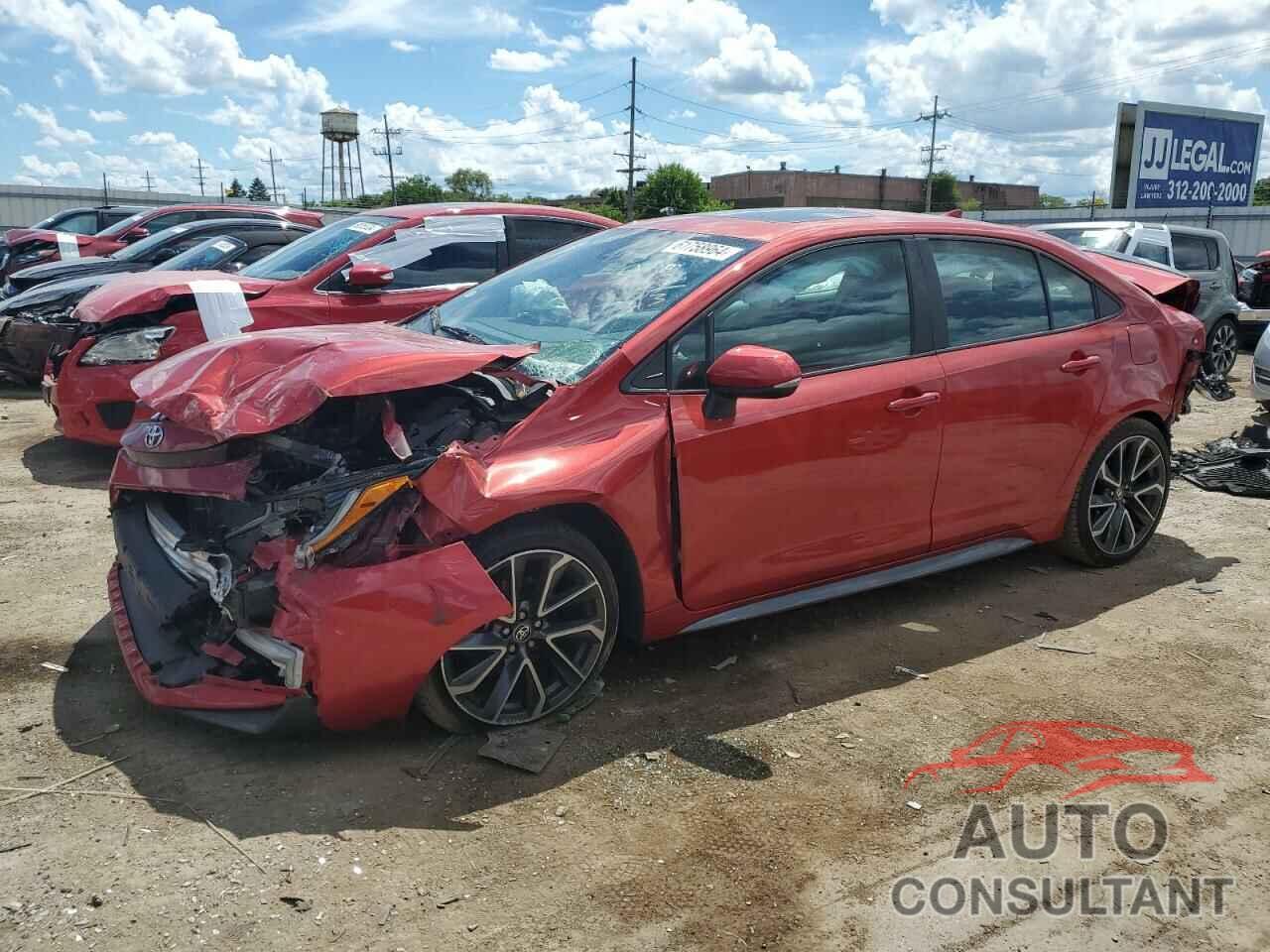 TOYOTA COROLLA 2020 - 5YFT4RCE8LP030192