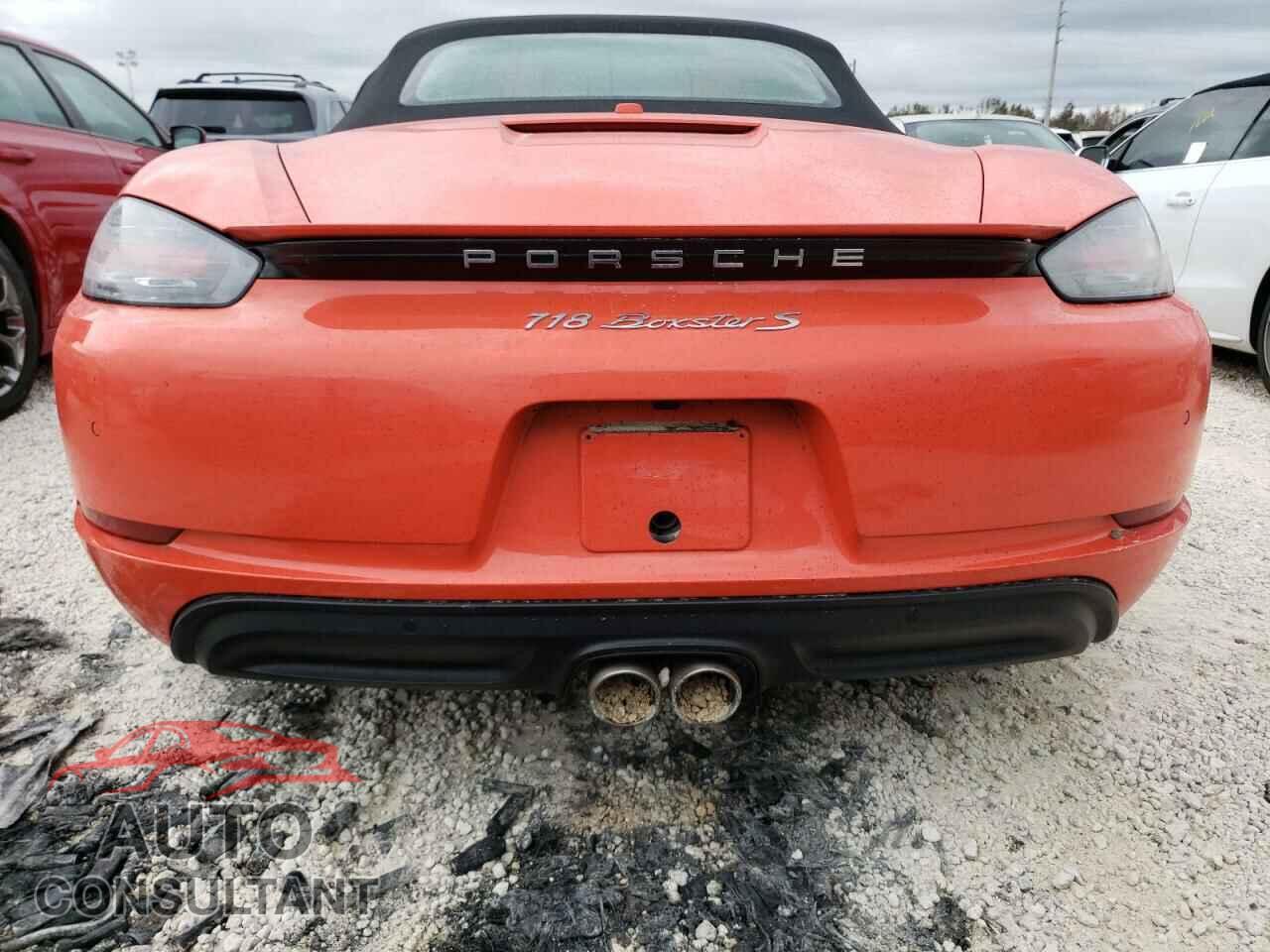 PORSCHE BOXSTER 2018 - WP0CB2A84JS228449
