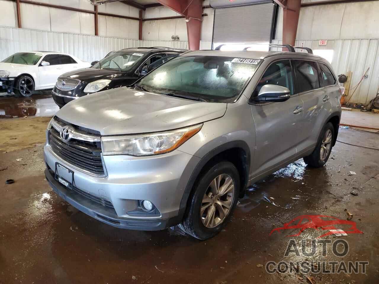 TOYOTA HIGHLANDER 2015 - 5TDJKRFH0FS221541