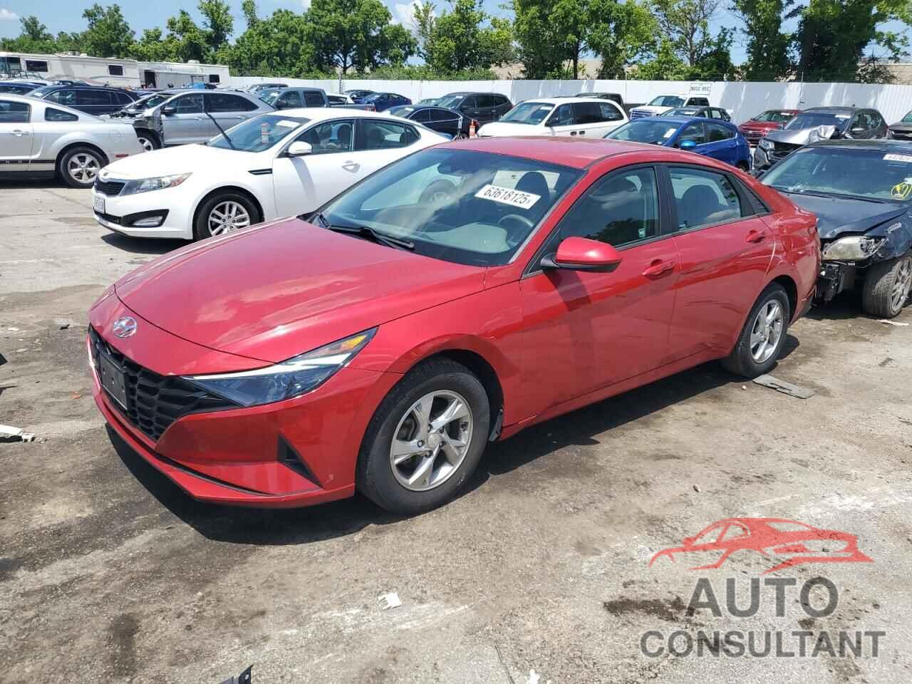 HYUNDAI ELANTRA 2021 - 5NPLL4AG3MH034871