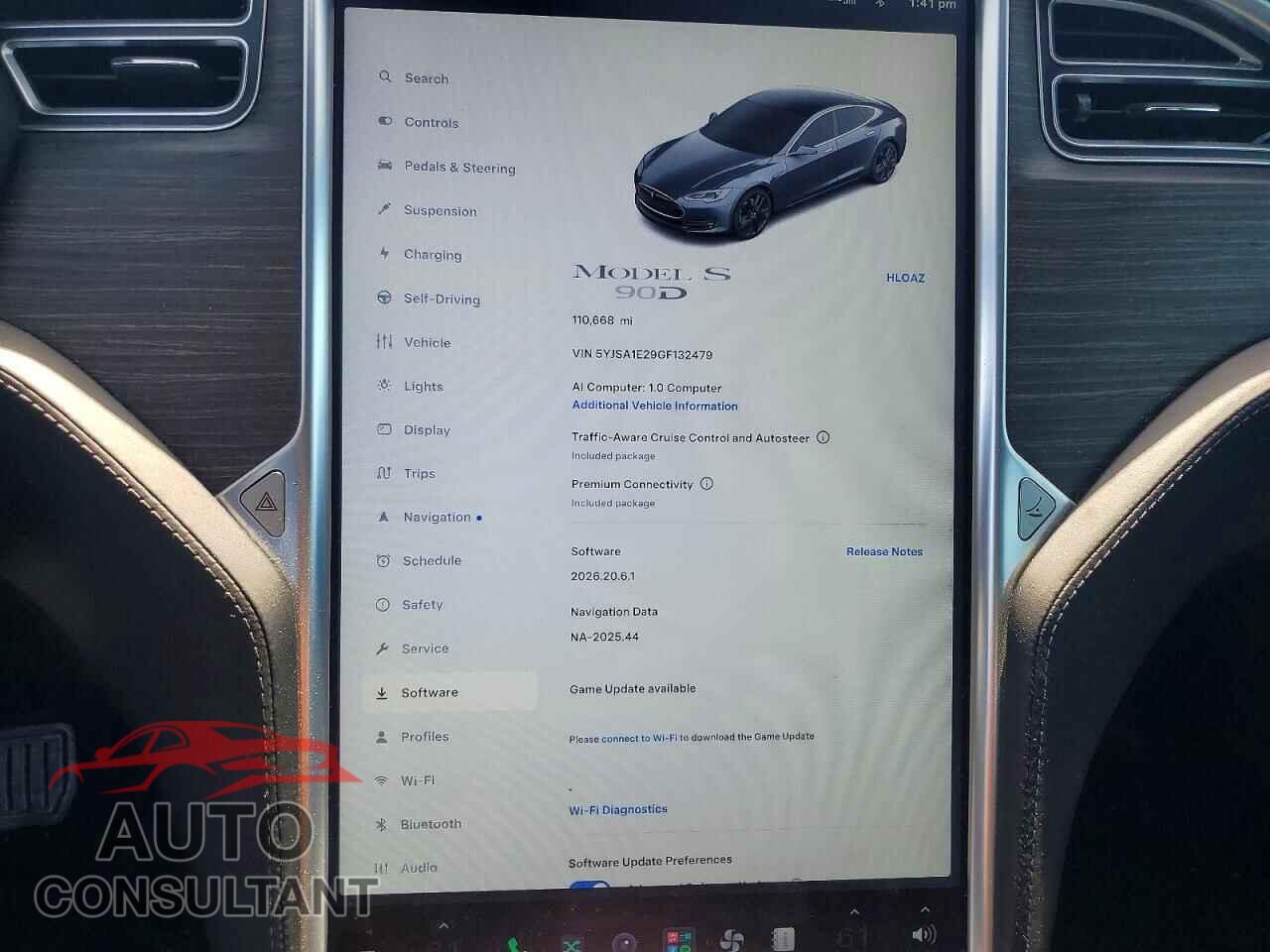 TESLA MODEL S 2016 - 5YJSA1E29GF132479