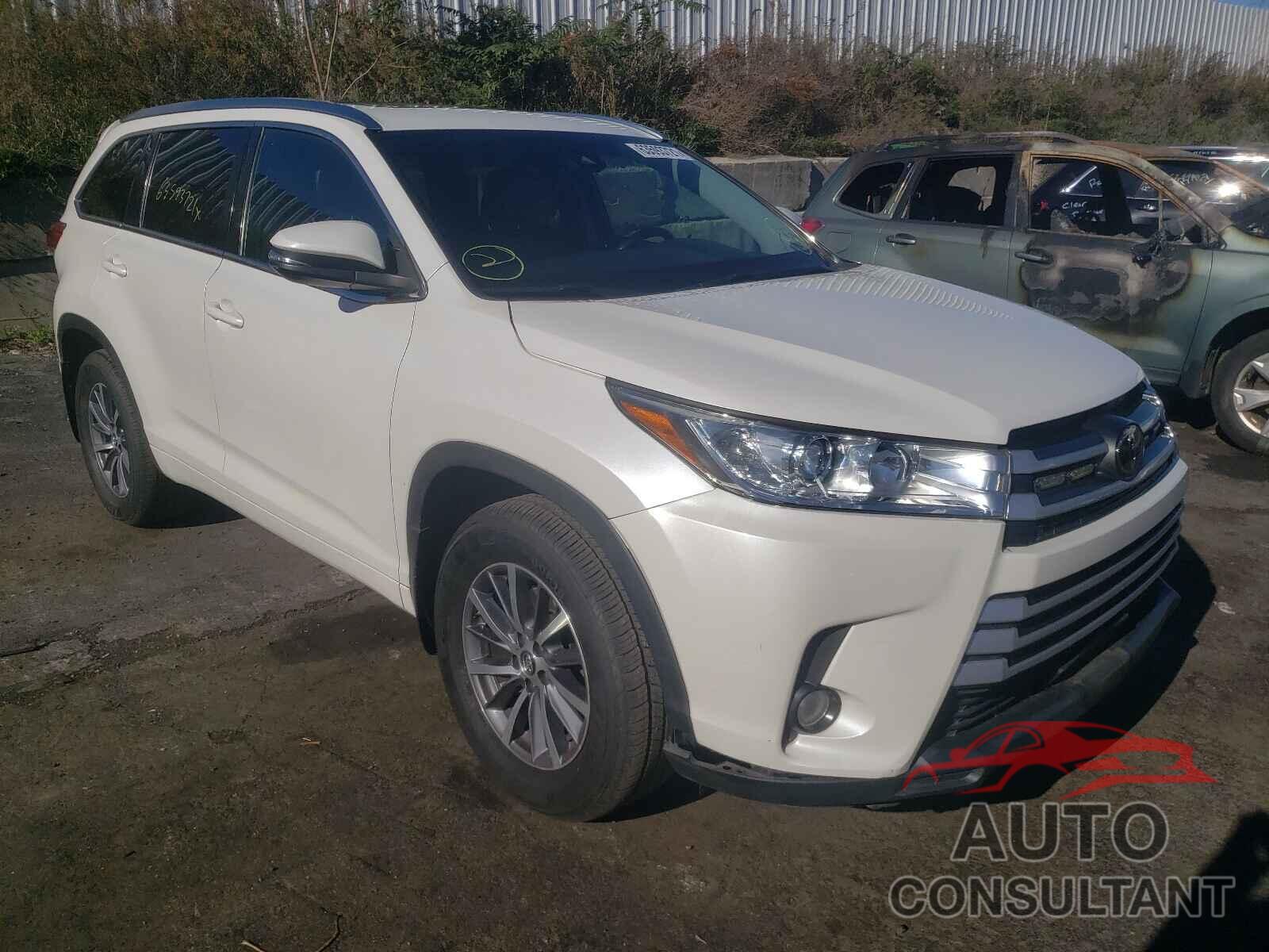 TOYOTA HIGHLANDER 2017 - 5TDJZRFH1HS469666