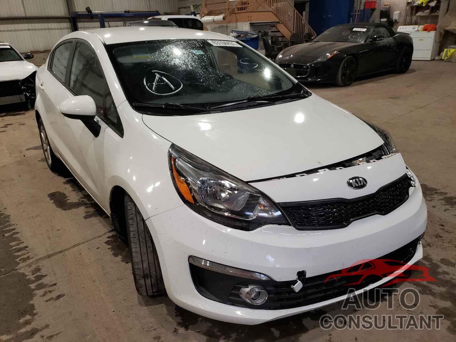 KIA RIO 2016 - KNADN4A3XG6593079