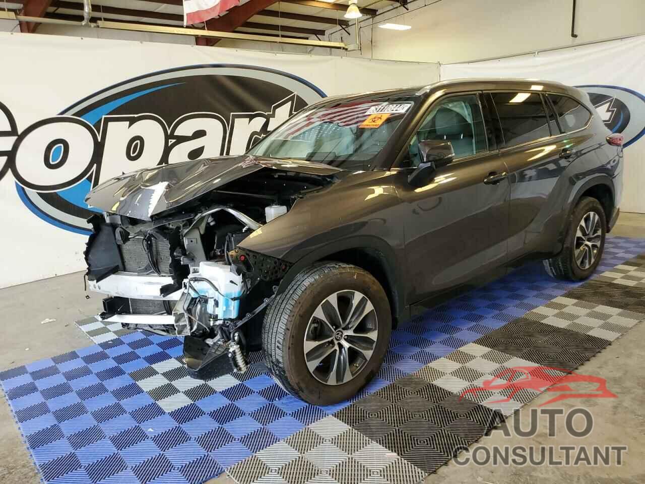 TOYOTA HIGHLANDER 2022 - 5TDGZRAH6NS551339