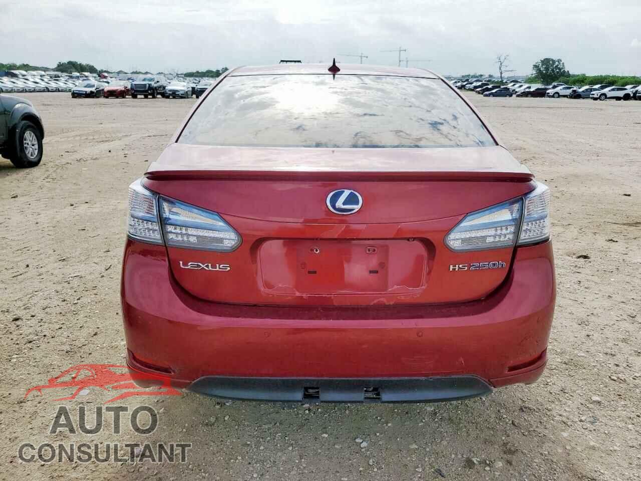 LEXUS HS 2010 - JTHBB1BA0A2027301