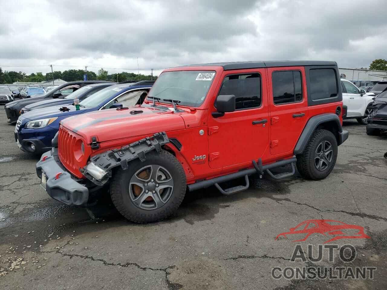 JEEP WRANGLER 2019 - 1C4HJXDN8KW545099