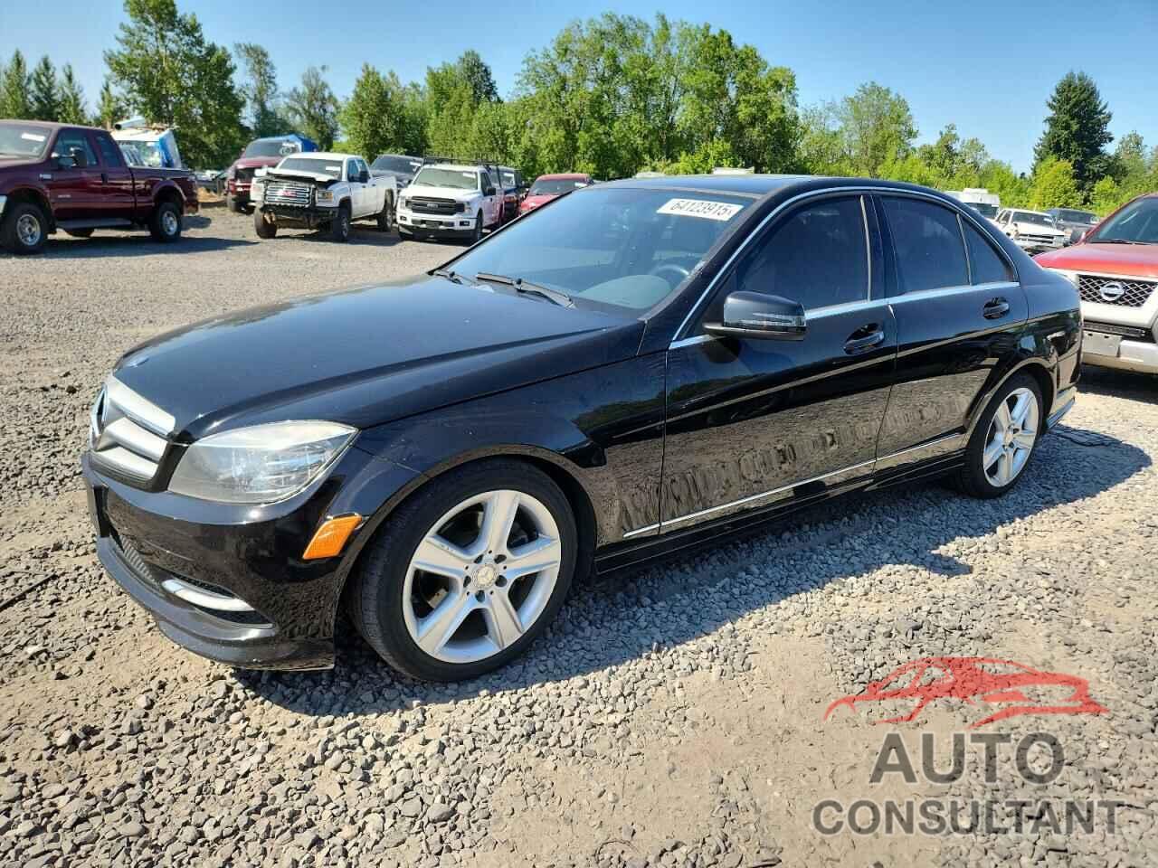 MERCEDES-BENZ C-CLASS 2011 - WDDGF8BBXBR150437