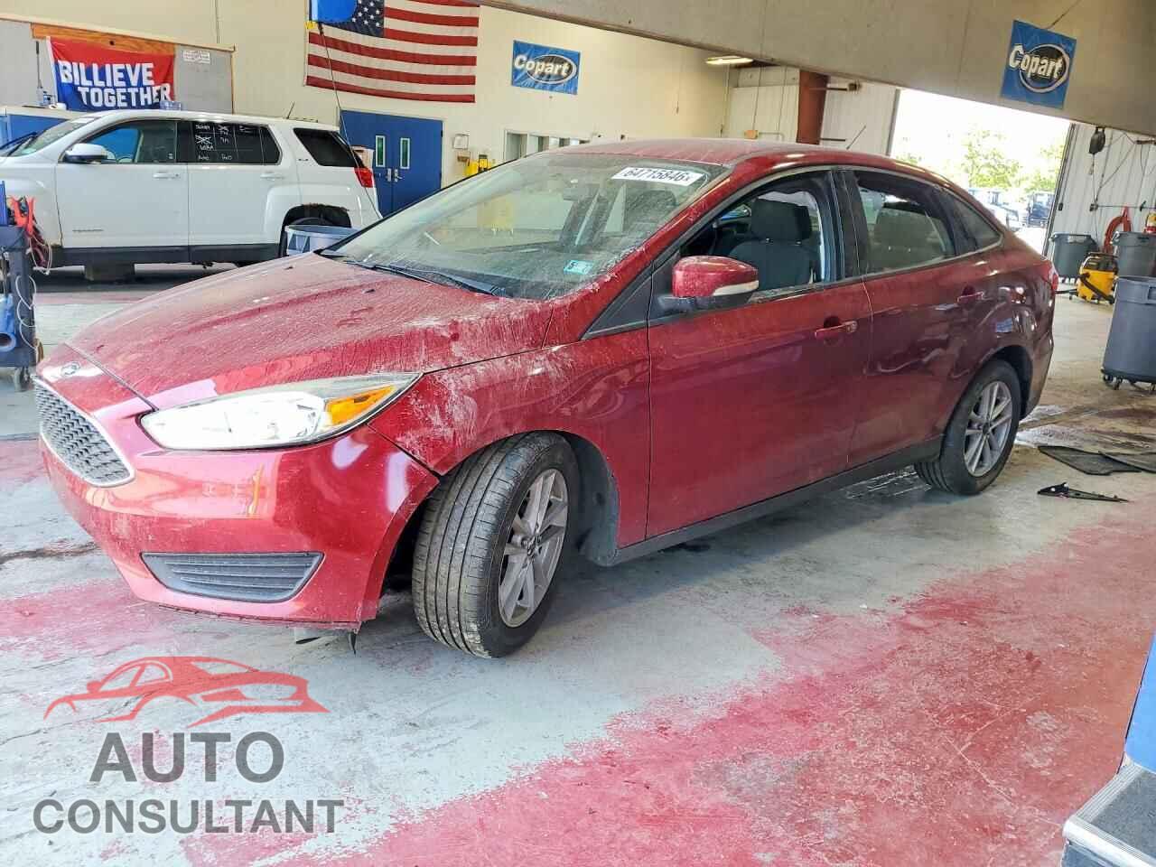 FORD FOCUS 2017 - 1FADP3F22HL274291