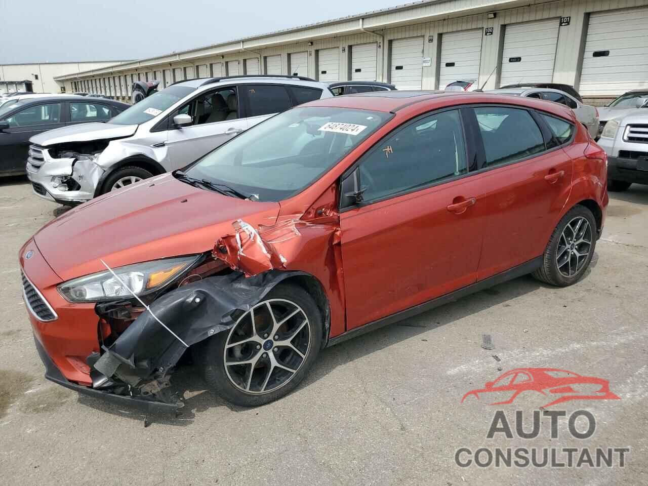 FORD FOCUS 2018 - 1FADP3M20JL310214