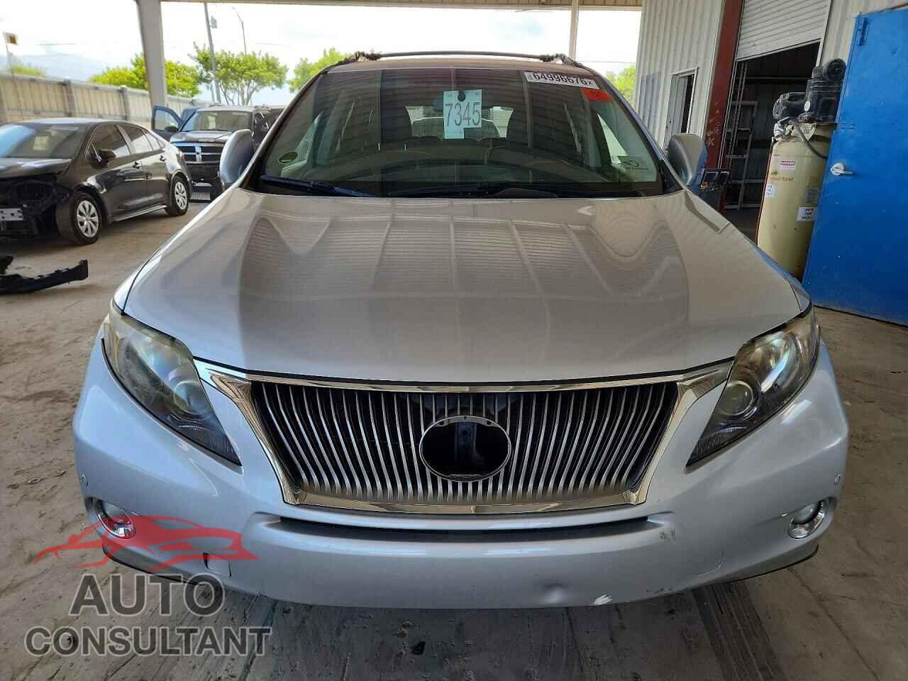 LEXUS RX450 2010 - JTJBC1BA4A2024977