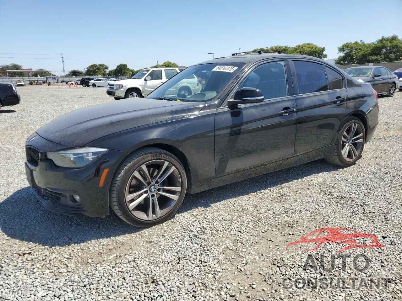 BMW 3 SERIES 2018 - WBA8B9G52JNU58272