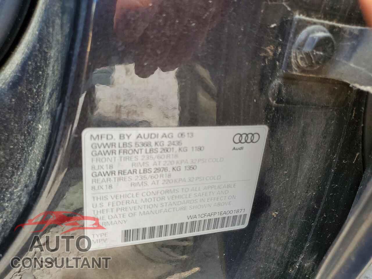 AUDI Q5 2014 - WA1CFAFP1EA001871