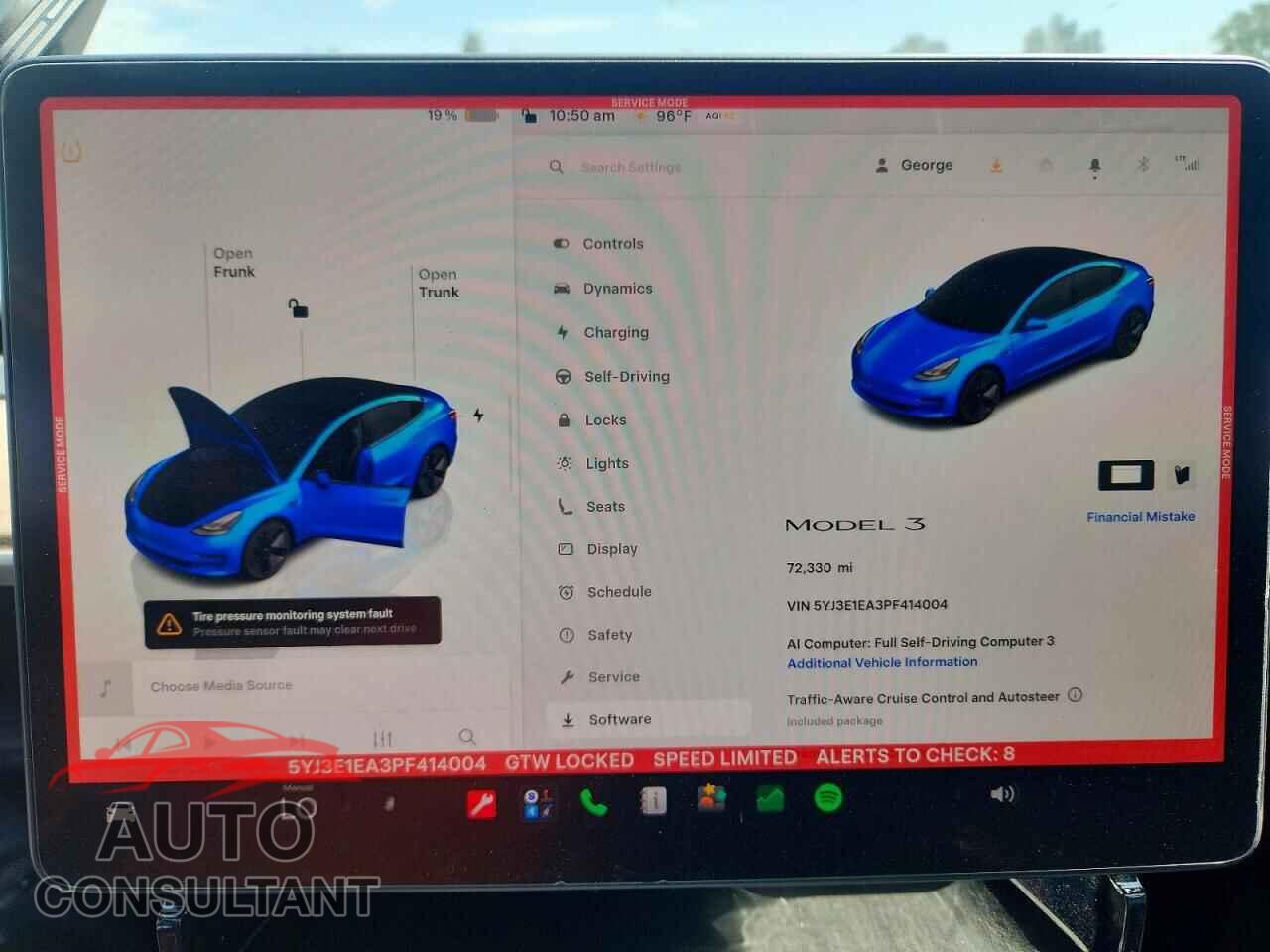 TESLA MODEL 3 2023 - 5YJ3E1EA3PF414004