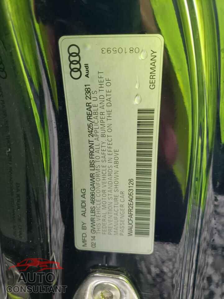AUDI A5 2014 - WAUCFAFR2EA053126