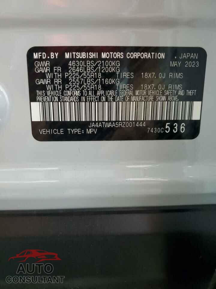 MITSUBISHI ECLIPSE 2024 - JA4ATWAA5RZ001444