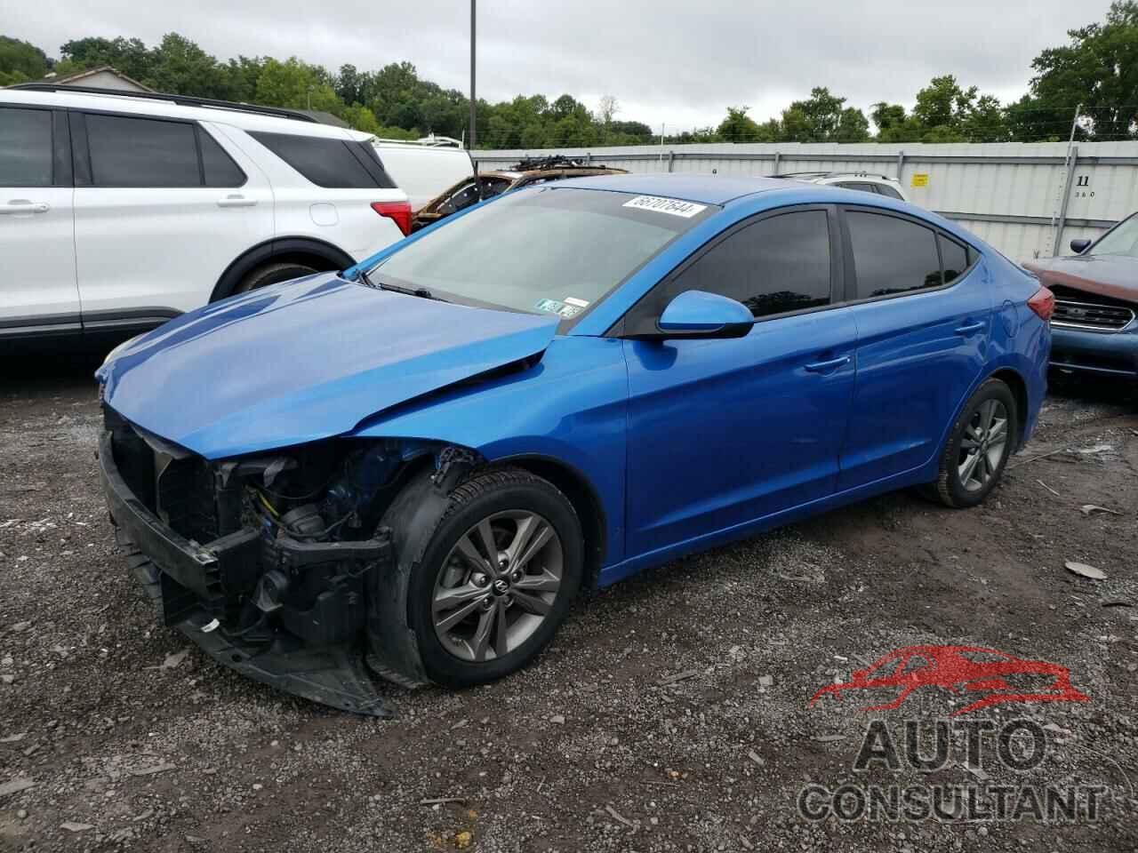 HYUNDAI ELANTRA 2017 - KMHD84LF8HU243220