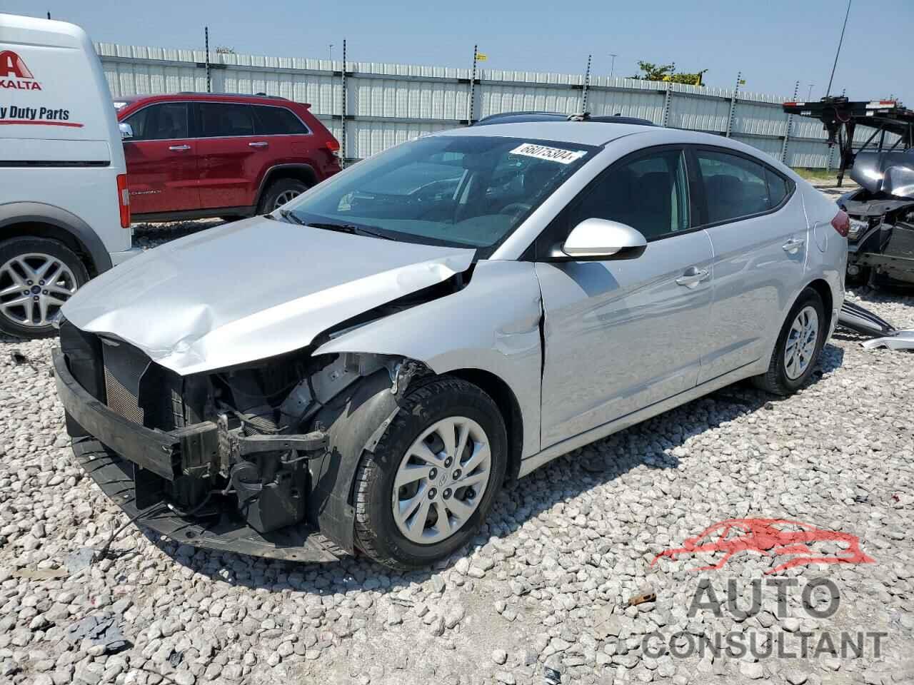 HYUNDAI ELANTRA 2017 - KMHD74LF8HU115496