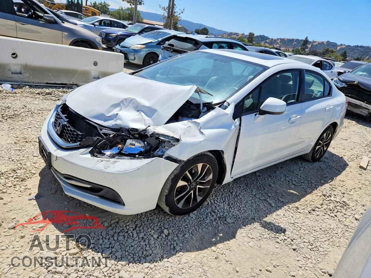 HONDA CIVIC 2013 - 19XFB2F88DE220593