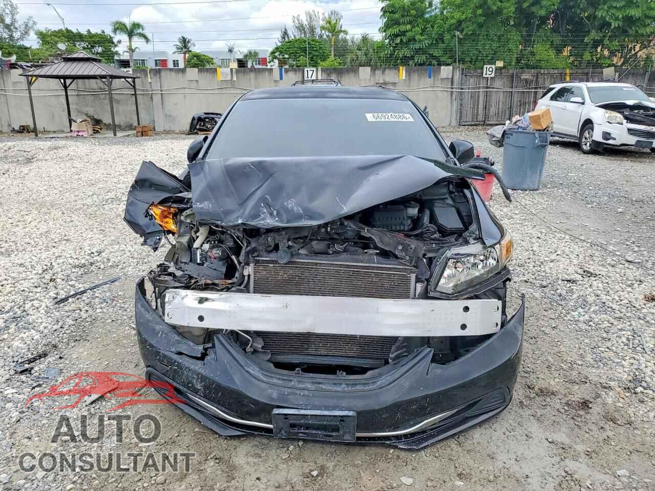 HONDA CIVIC 2013 - 19XFB2F51DE087892