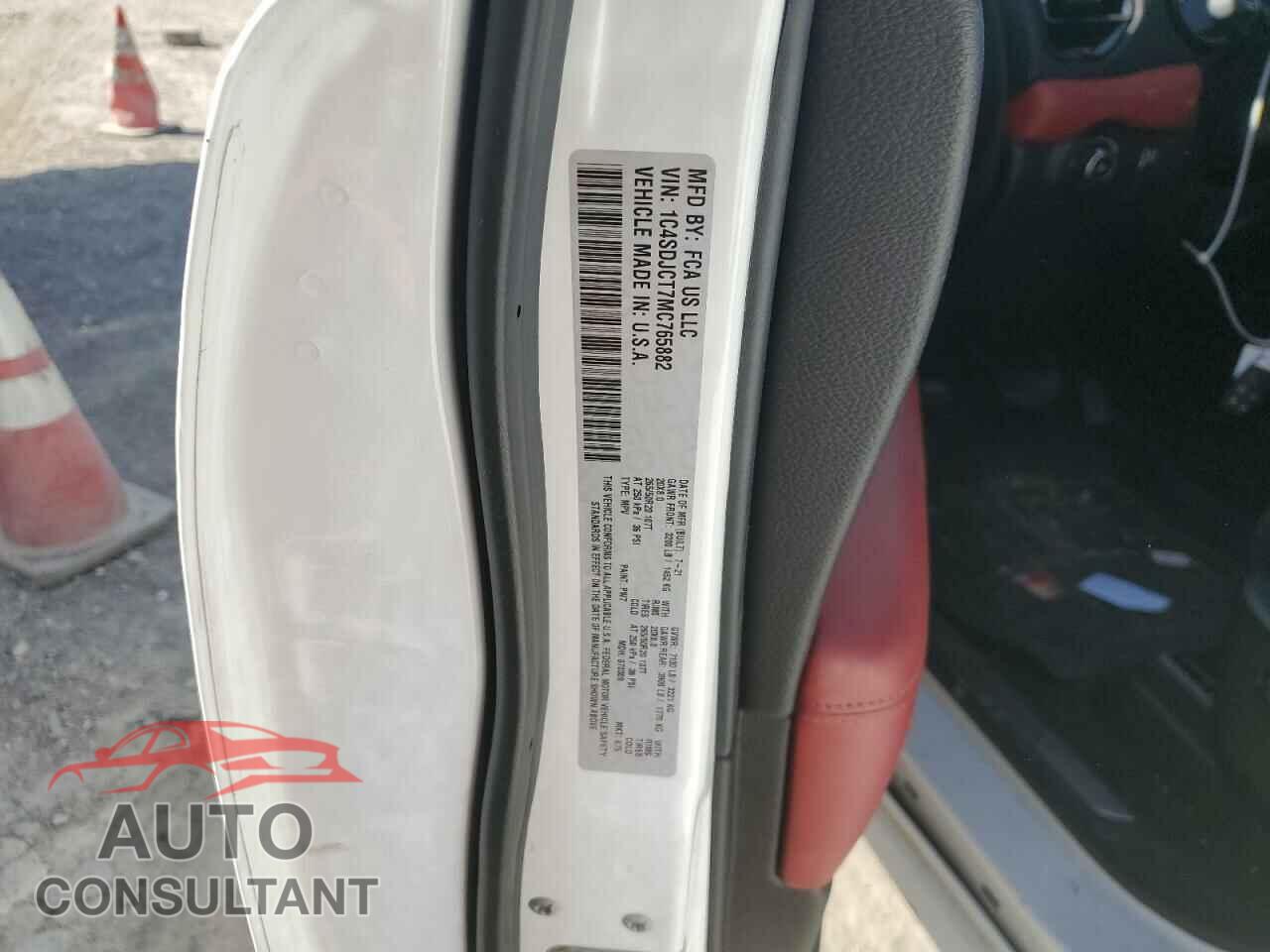 DODGE DURANGO 2021 - 1C4SDJCT7MC765882