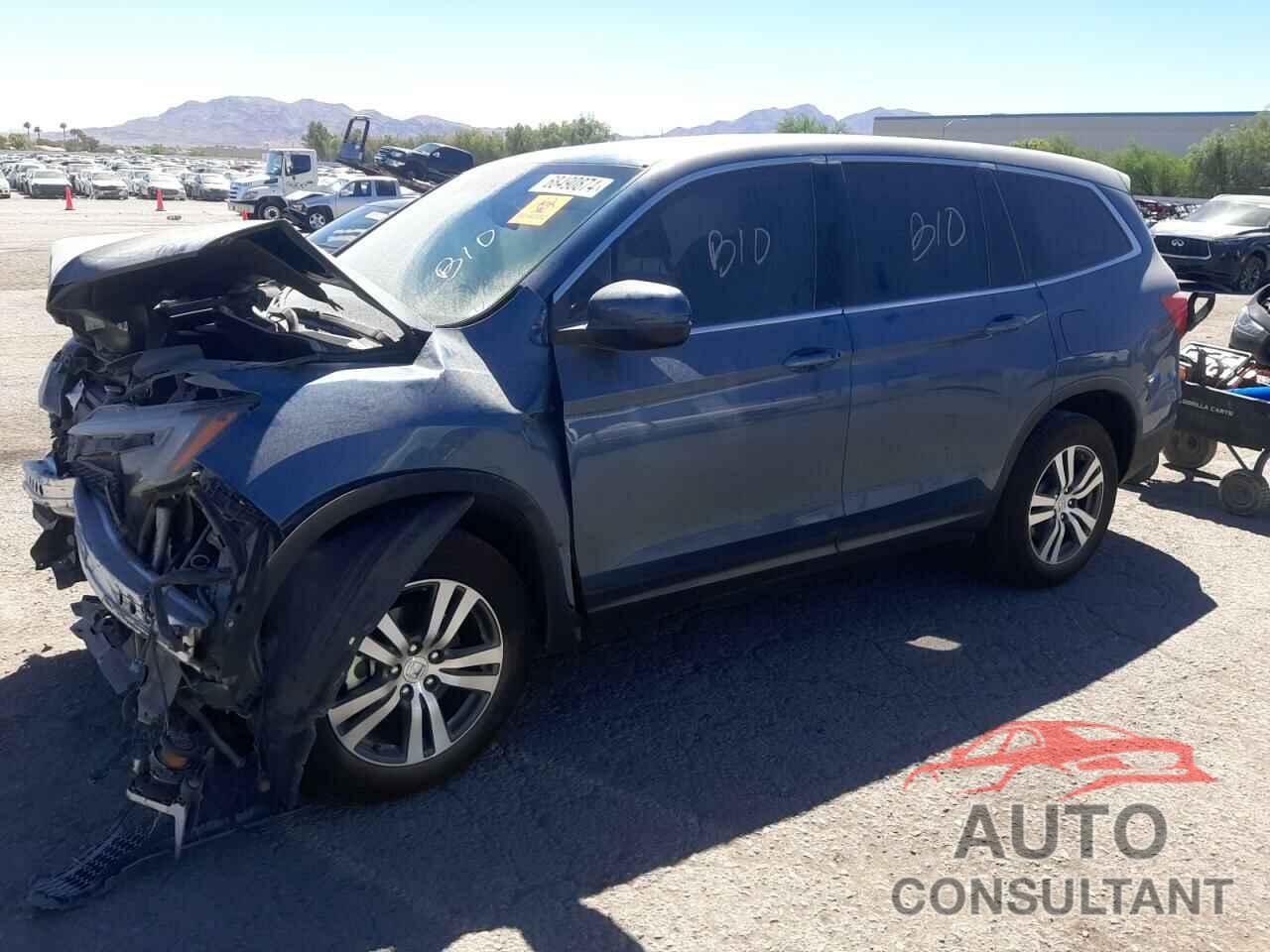 HONDA PILOT 2017 - 5FNYF5H80HB033134