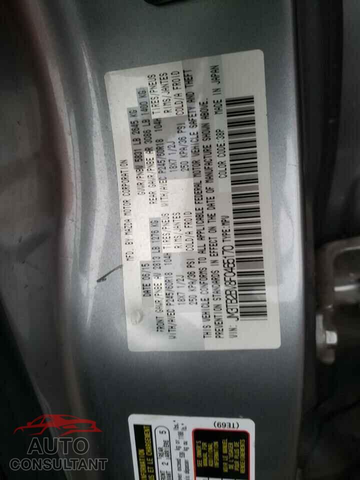 MAZDA CX-9 2015 - JM3TB2BV8F0465170