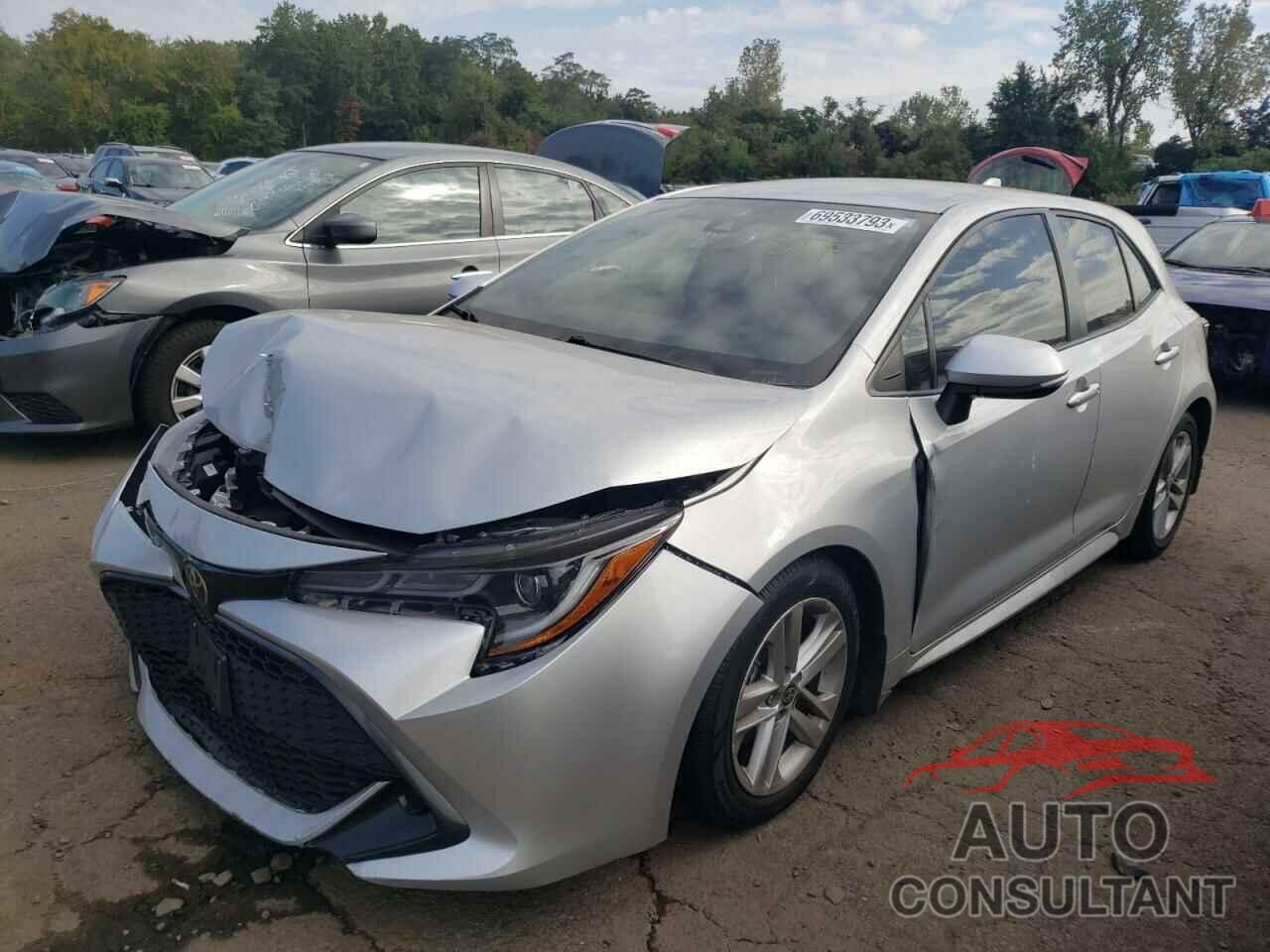TOYOTA COROLLA 2019 - JTNK4RBE0K3038898