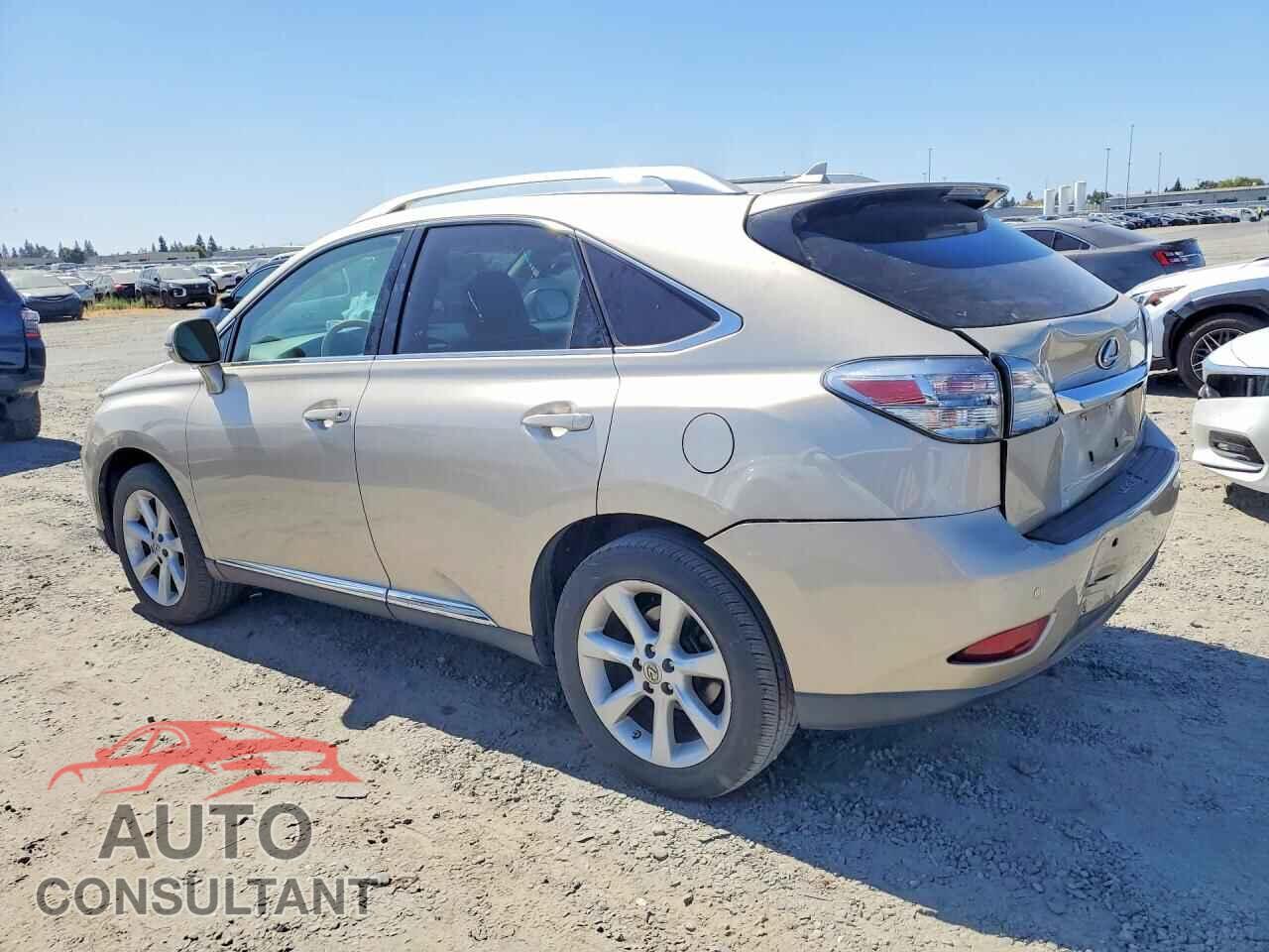 LEXUS RX350 2012 - 2T2BK1BA4CC135745