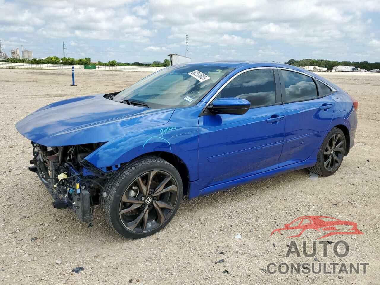 HONDA CIVIC 2020 - 19XFC2F85LE019715