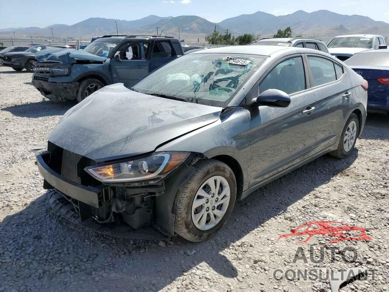 HYUNDAI ELANTRA 2017 - KMHD74LF1HU301381