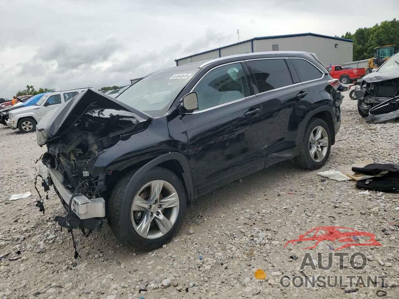 TOYOTA HIGHLANDER 2015 - 5TDDKRFH7FS212171