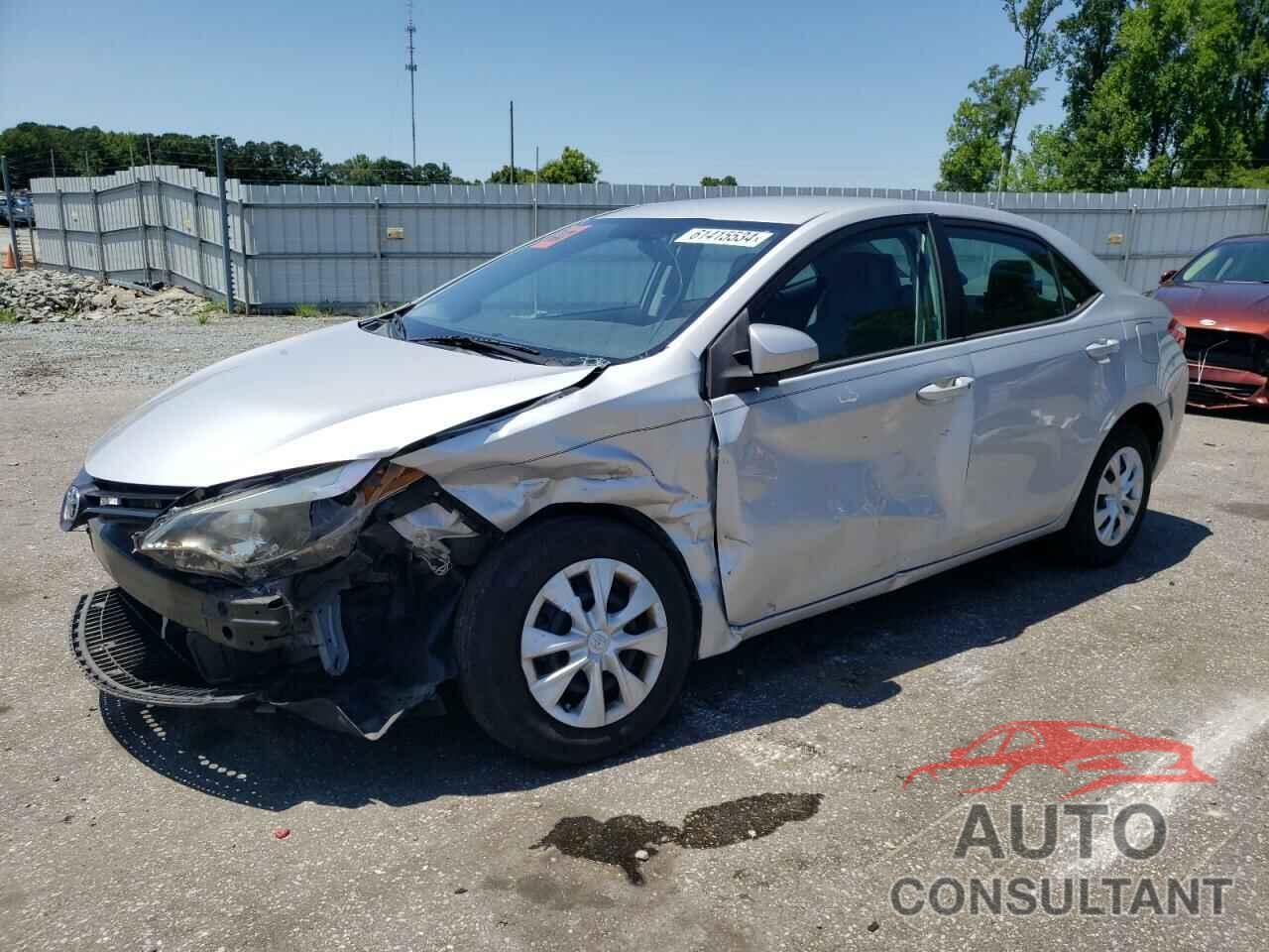 TOYOTA COROLLA 2016 - 2T1BURHE5GC626984