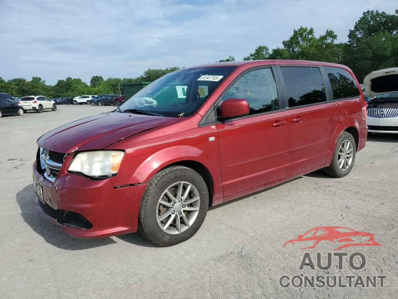 DODGE CARAVAN 2014 - 2C4RDGBG5ER299044