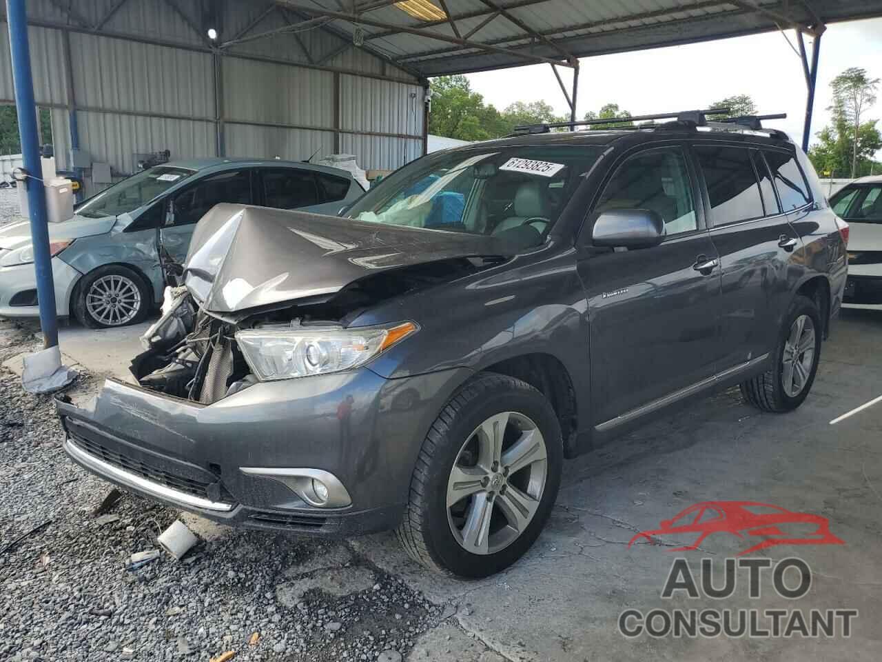 TOYOTA HIGHLANDER 2012 - 5TDDK3EH0CS120104