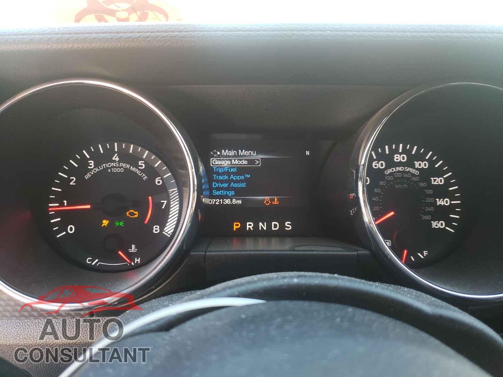 FORD MUSTANG 2017 - 1FA6P8TH5H5309098