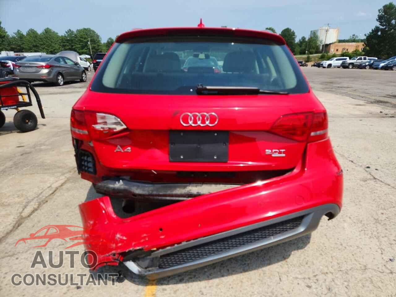 AUDI A4 2012 - WAU4FBFL3CA082685
