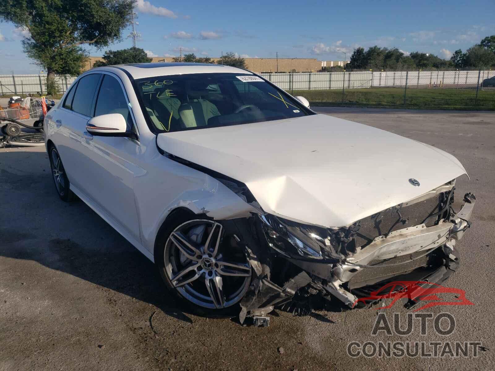 MERCEDES-BENZ E-CLASS 2018 - WDDZF4JB1JA344323