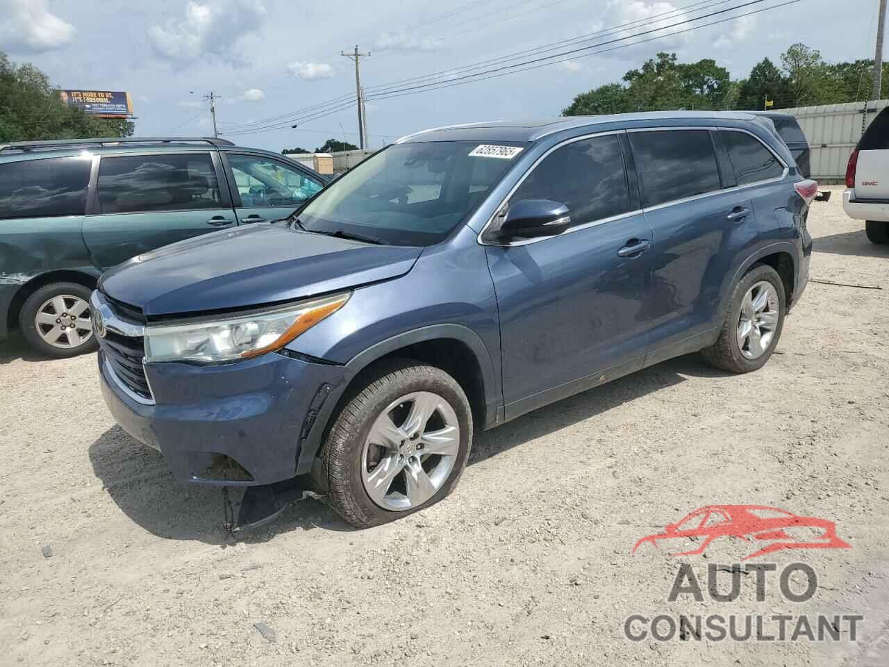 TOYOTA HIGHLANDER 2014 - 5TDYKRFH8ES036389