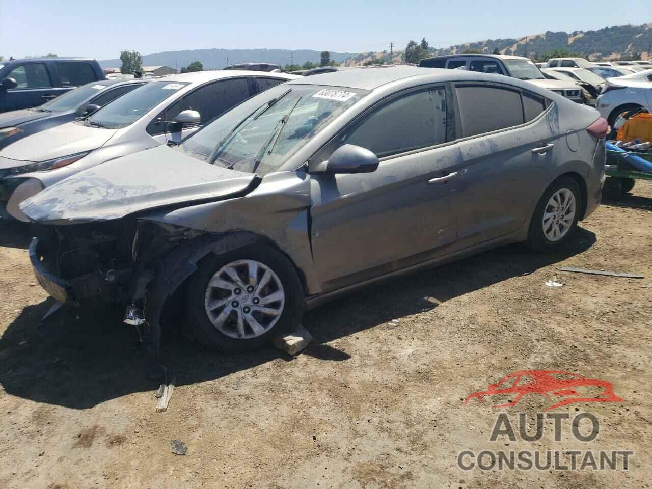 HYUNDAI ELANTRA 2017 - KMHD74LF1HU117266