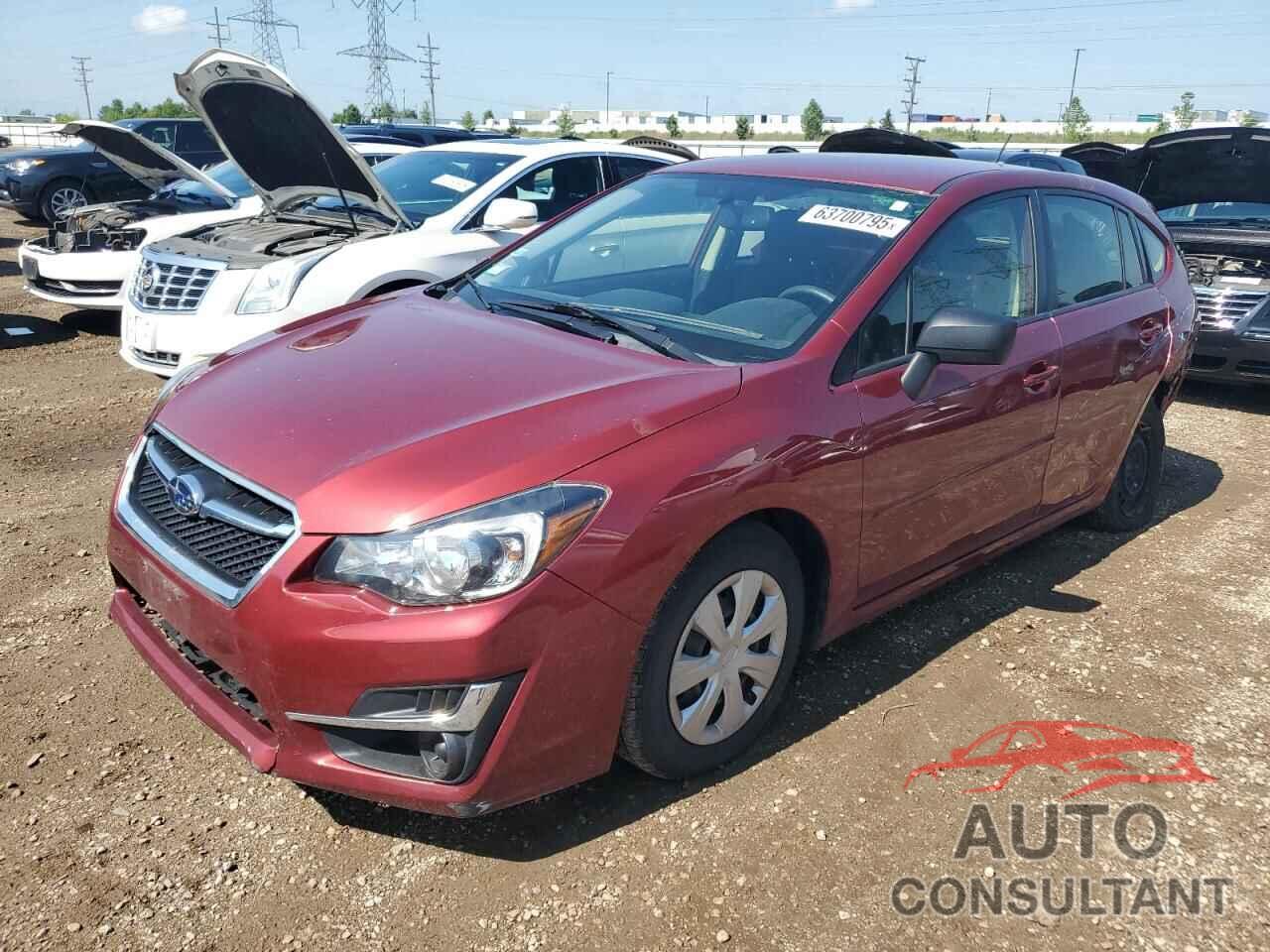 SUBARU IMPREZA 2016 - JF1GPAA61GH309240