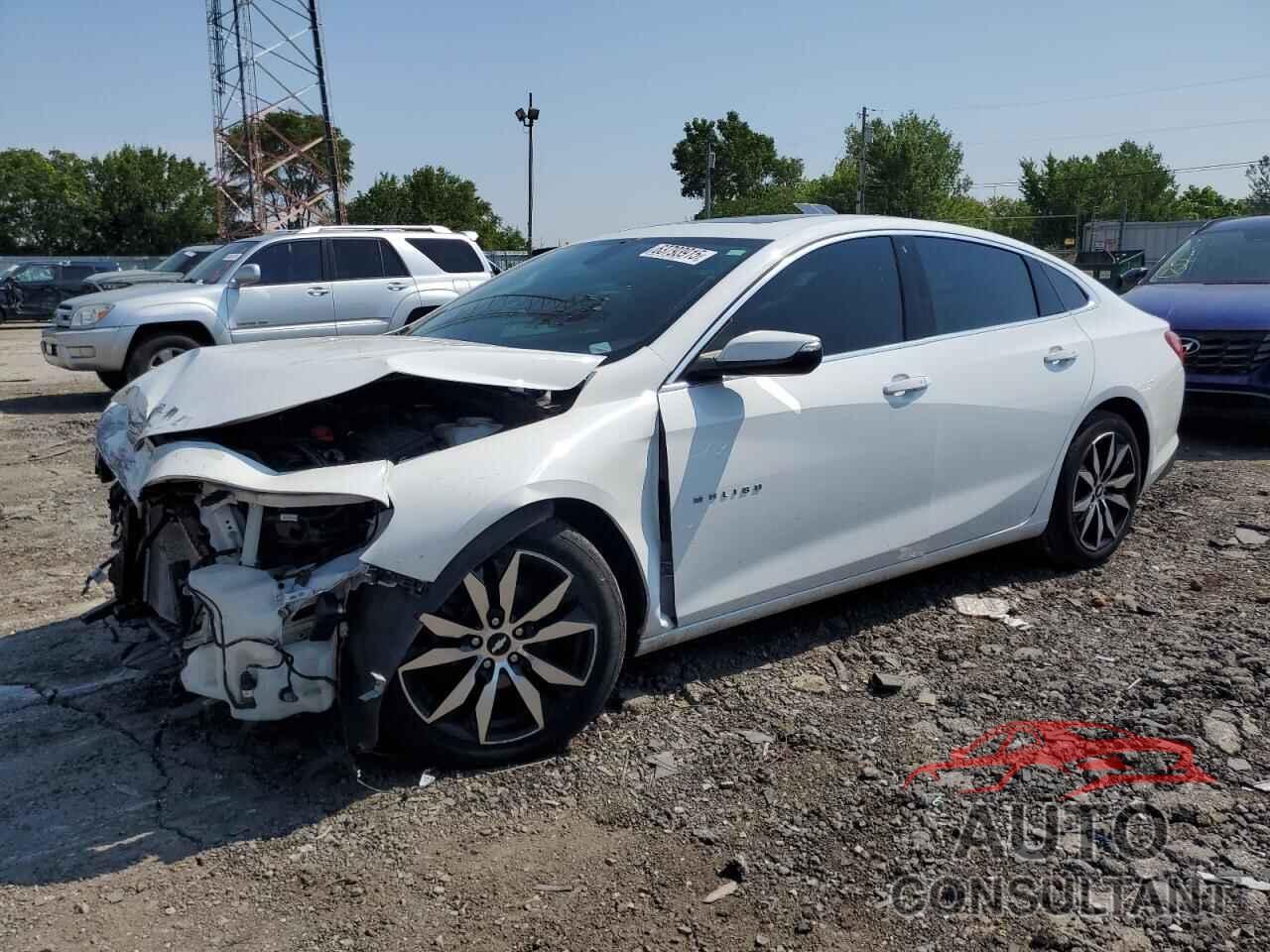 CHEVROLET MALIBU 2017 - 1G1ZE5STXHF234726