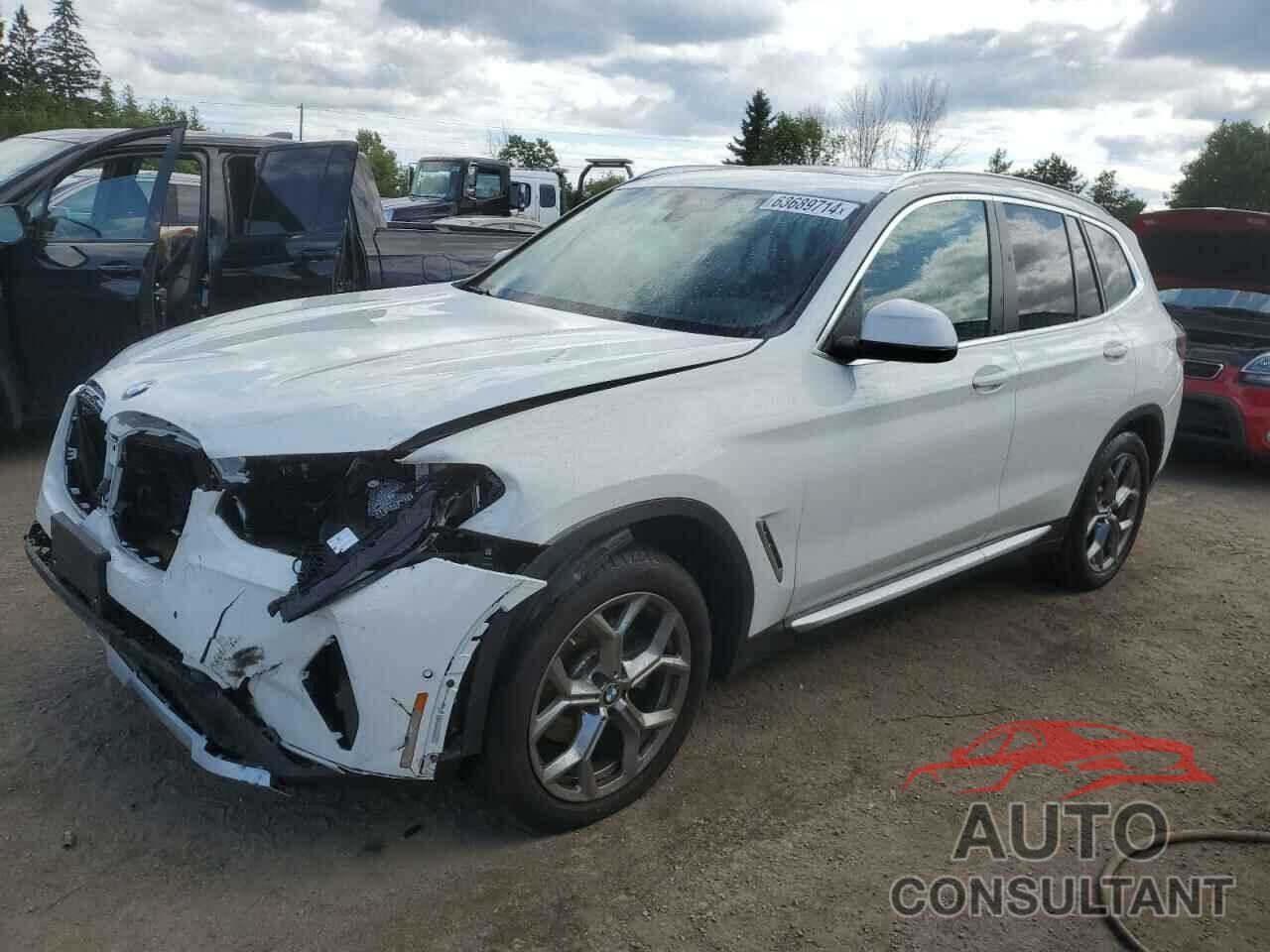 BMW X3 2022 - 5UX53DP08N9J14095