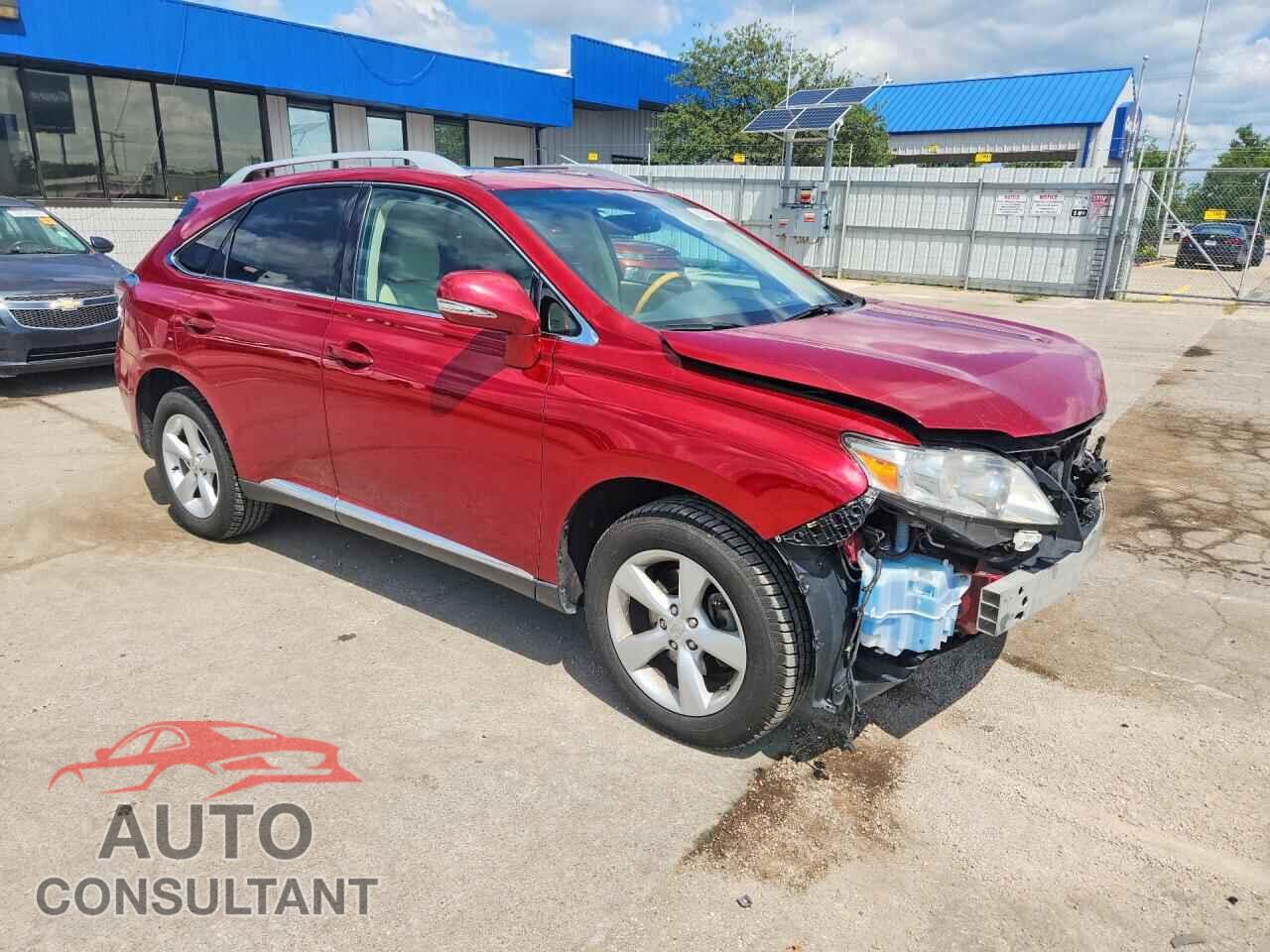 LEXUS RX350 2012 - 2T2BK1BA1CC131927