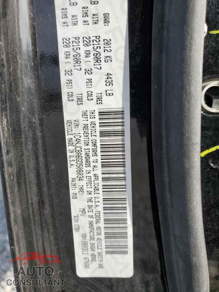 JEEP COMPASS 2016 - 1C4NJCBA6GD508034