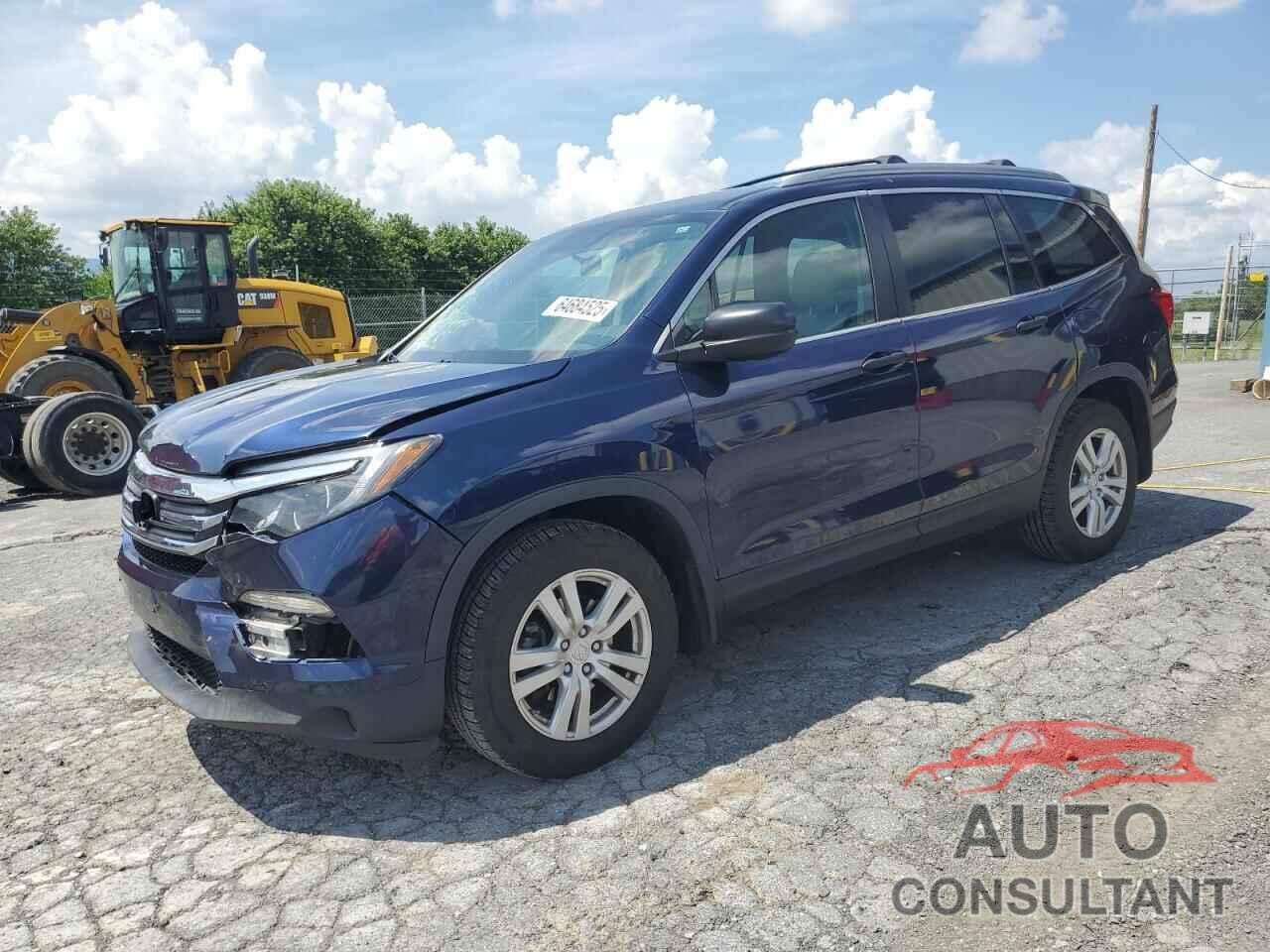 HONDA PILOT 2017 - 5FNYF6H10HB049620