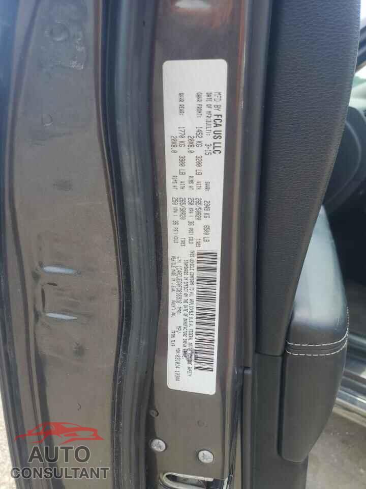 DODGE DURANGO 2015 - 1C4RDJEG0FC816916